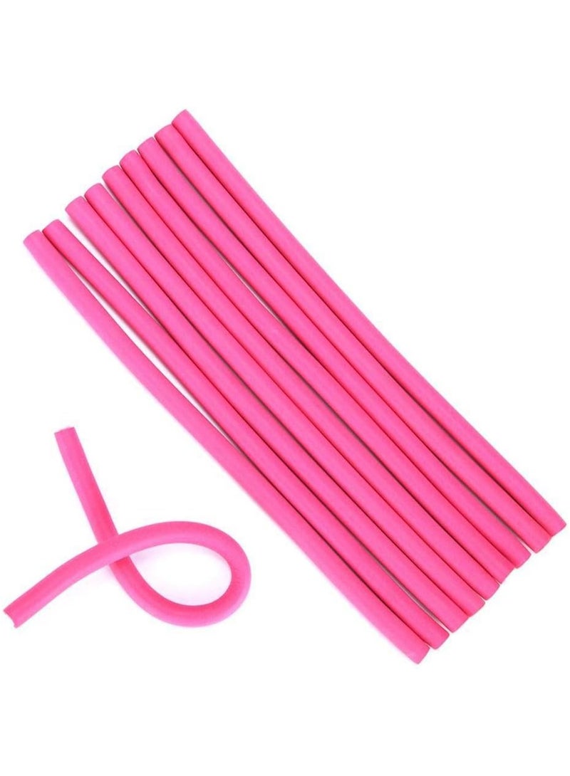 Multi-Color Flexible Hair Styling Tools Set of 10 Sponge Hair Curlers Multicolor Heatless Styling Tools - Image 1